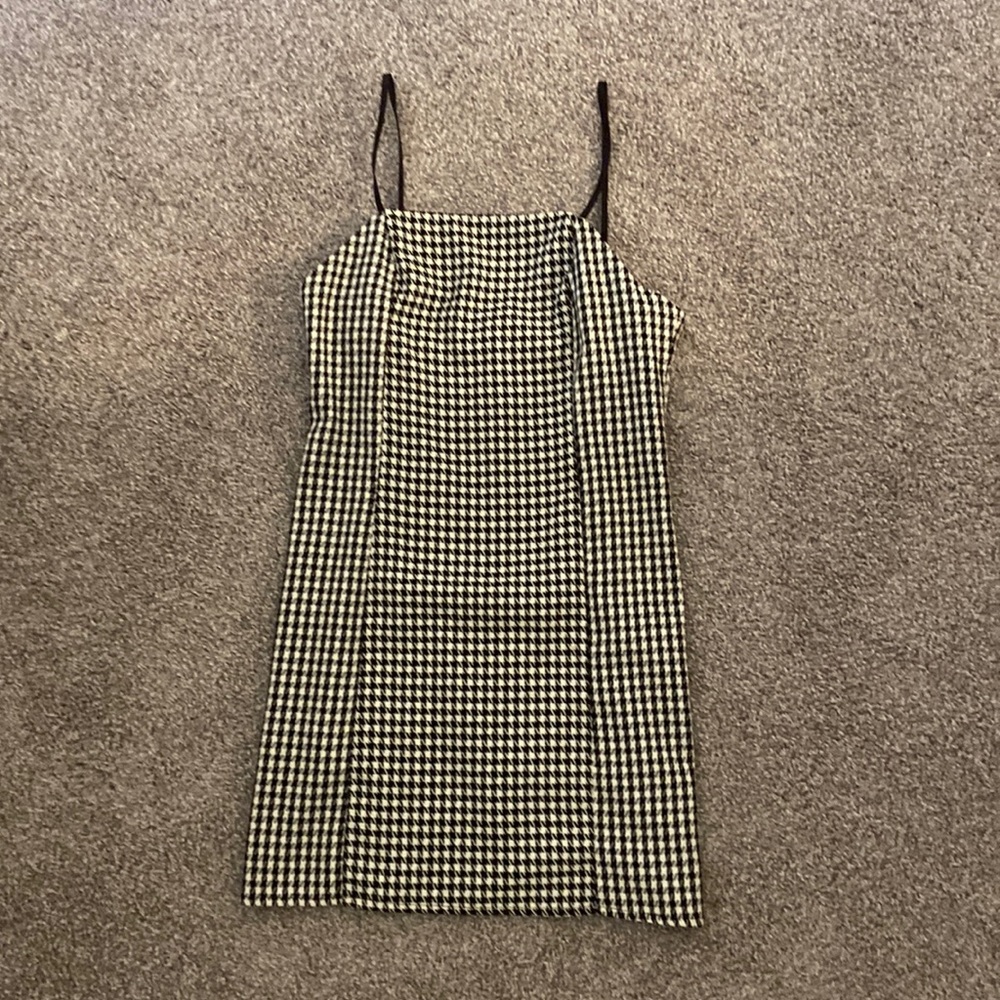 Urban Outfitters Houndstooth Mini Dress, XS